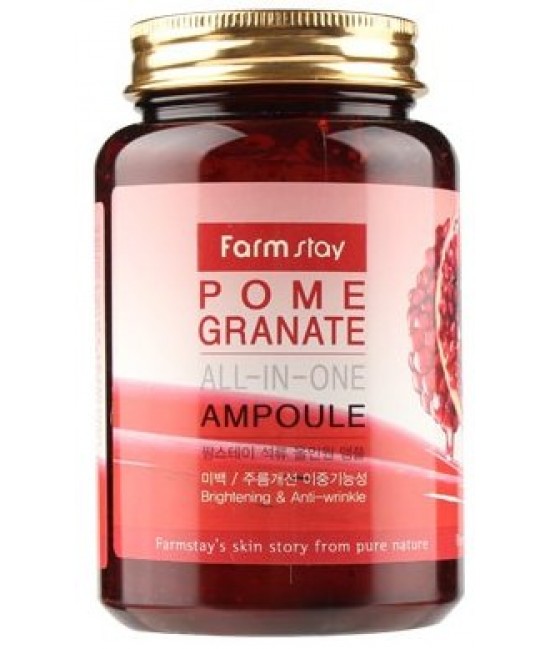 Ампульная сыворотка для лица с экстрактом граната Farmstay Pomegranate All-in-one Ampoule