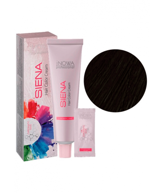 Крем-краска для волос 4/00 jNOWA Siena Chromatic Save 90 мл