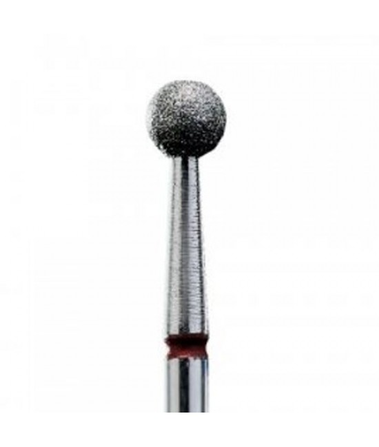 Фреза алмазная шар красная Staleks Expert FA01R050K 5/4 мм