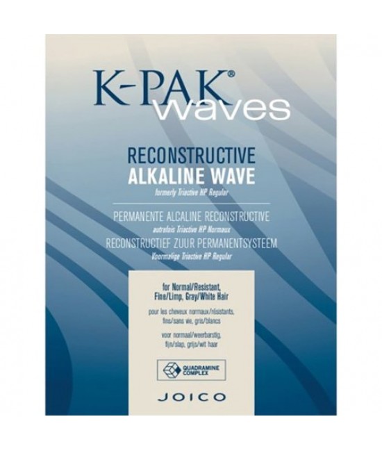 K-Pak Waves Reconstructive Alkaline Wave for Normal/Resistant, Fine/Limp, Gray/White Hair 