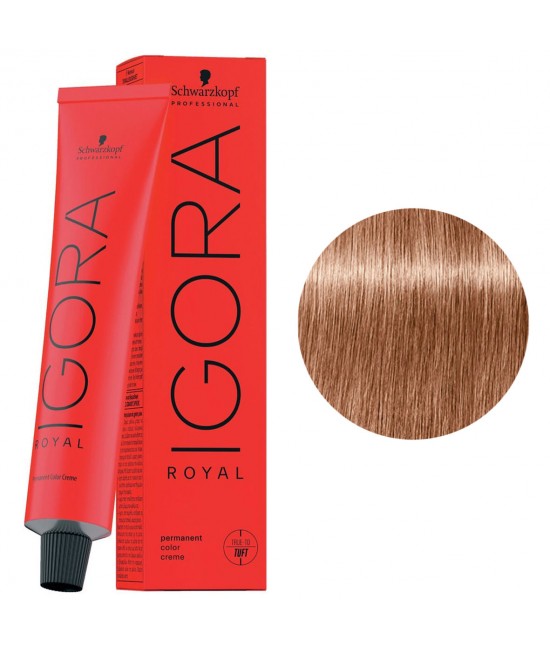 Краска для волос Igora Royal 9-67 Светлый блондин шоколадный медный 60 мл