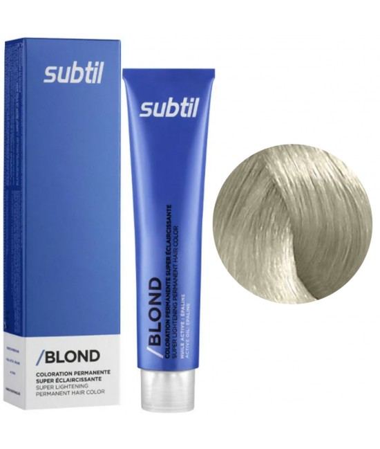 Осветляющая крем-краска для волос Laboratoire Ducastel Subtil Blond 12-1 Пепельный суперсветлый блондин 60 мл