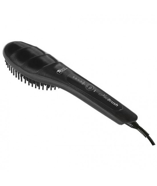 Расческа-выпрямитель TICO Professional Hot Brush Black 100208BK