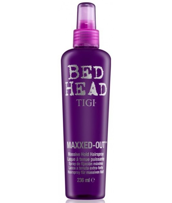Жидкий лак для волос сильной фиксации Tigi Bed Head Maxxed-Out Massive Hold Hairspray