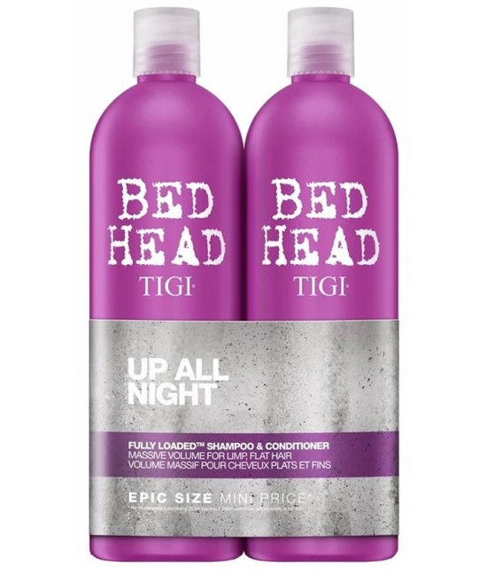 Набор для объема волос (шампунь и кондиционер) Tigi Bed Head Fully Loaded Tweens Massive Volume "Up All Night" Set
