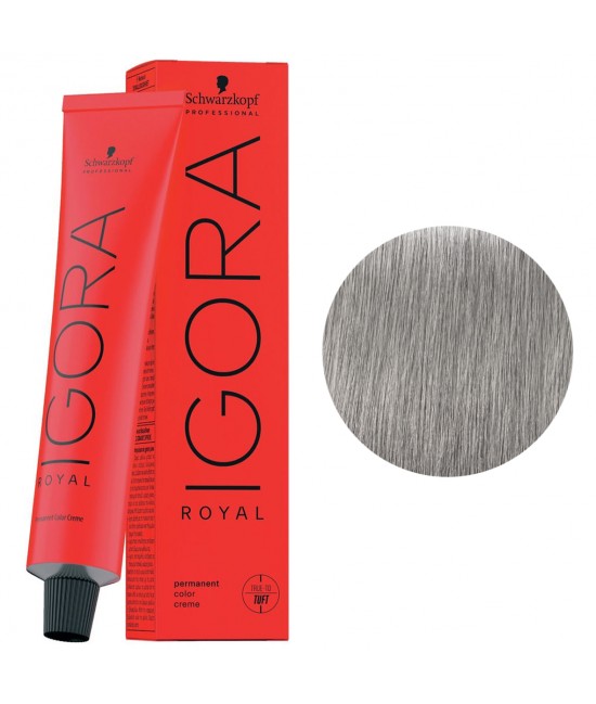 Краска для волос Igora Royal 9,5-22 Светлый блондин пастельный  пепельный экстра 60 мл