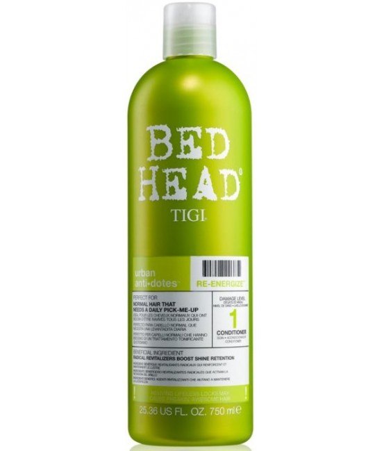 Укрепляющий кондиционер для нормальных волос Tigi Bed Head Urban Antidotes Re-Energize Conditioner