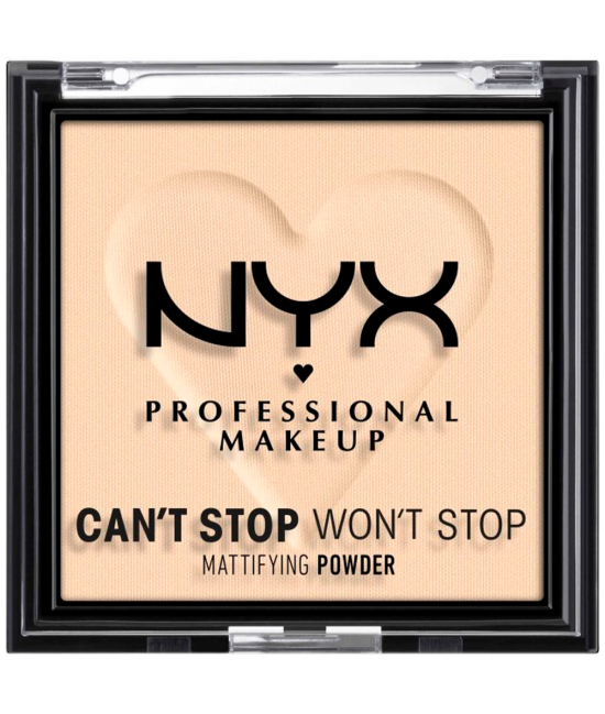 Матирующая пудра для лица NYX Professional Makeup Cant Stop Wont Stop 1 Fair 6 г