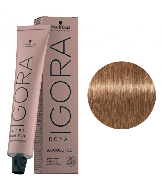 Краска для седых волос Schwarzkopf Igora Royal Absolutes 8-07 светло-русый натуральный медный 60 мл