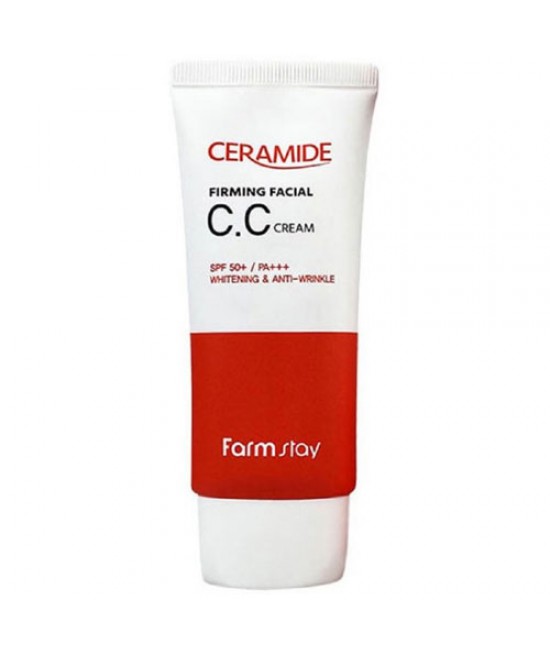Укрепляющий CC крем с керамидами SPF50+ Farmstay Ceramide Firming Facial CC Cream 50 мл