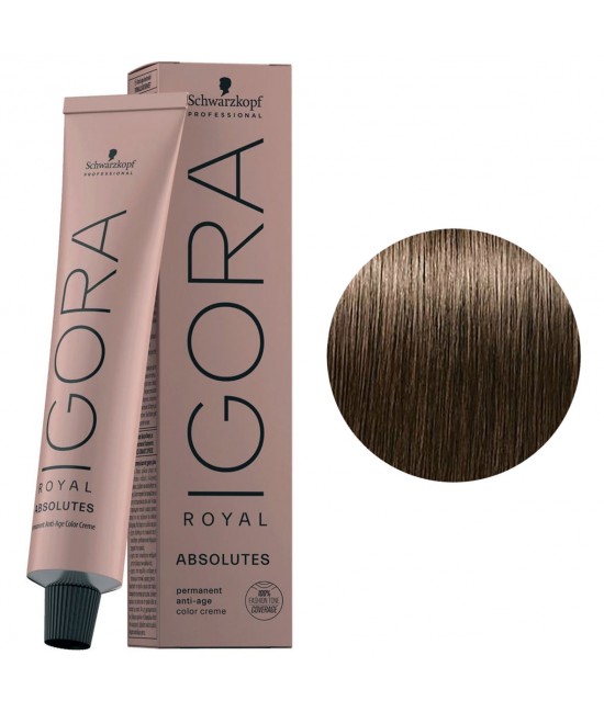 Краска для седых волос Schwarzkopf Igora Royal Absolutes 7-10 средне-русый сандрэ натуральный 60 мл