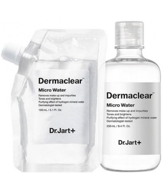 Мицеллярная вода для очищения и тонизирования кожи Dr. Jart+ Dermaclear Micro Water 250мл+150мл