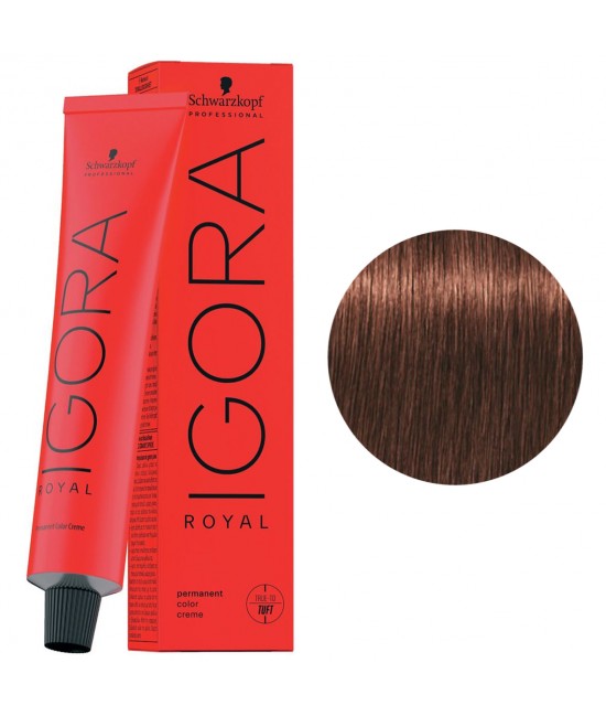 Краска для волос Igora Royal 5-6 Светло-коричневый шоколадный 60 мл